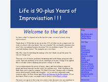 Tablet Screenshot of improv.fedel.com
